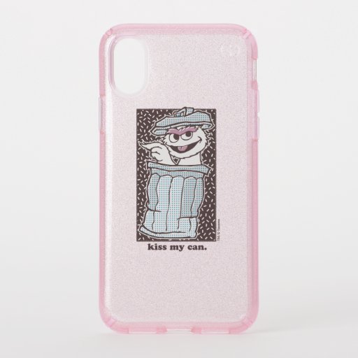 Oscar the Grouch | Kiss My Can Speck iPhone X Case