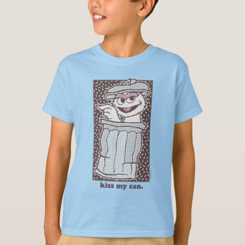 Oscar the Grouch  Kiss My Can T_Shirt