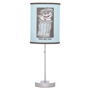 Oscar the Grouch Kiss My Can Table Lamp