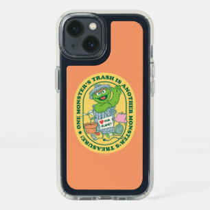 Oscar the Grouch   Monster Treasure Badge Speck iPhone 13 Case