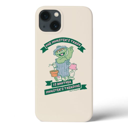Oscar the Grouch | Monster Treasure Graphic iPhone 13 Case