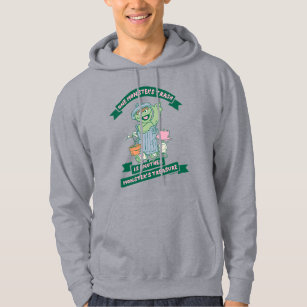 Oscar the Grouch   Monster Treasure Graphic Hoodie