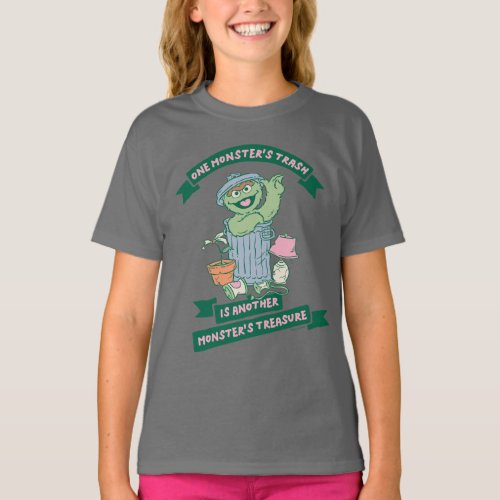 Oscar the Grouch  Monster Treasure Graphic T_Shirt