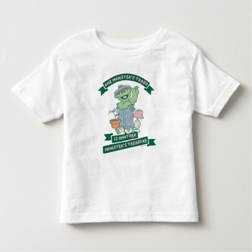 Oscar the Grouch  Monster Treasure Graphic Toddler T_shirt
