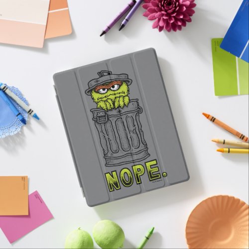 Oscar the Grouch _ Nope iPad Smart Cover