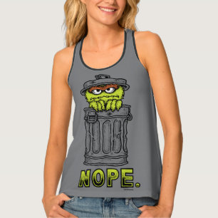 Oscar the Grouch - Nope. Tank Top