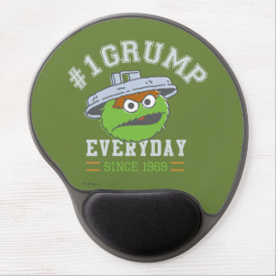 Oscar the Grouch Number 1 Gel Mouse Pad