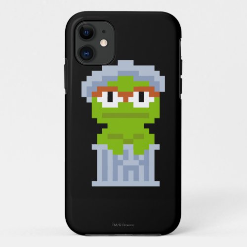 Oscar the Grouch Pixel Art iPhone 11 Case