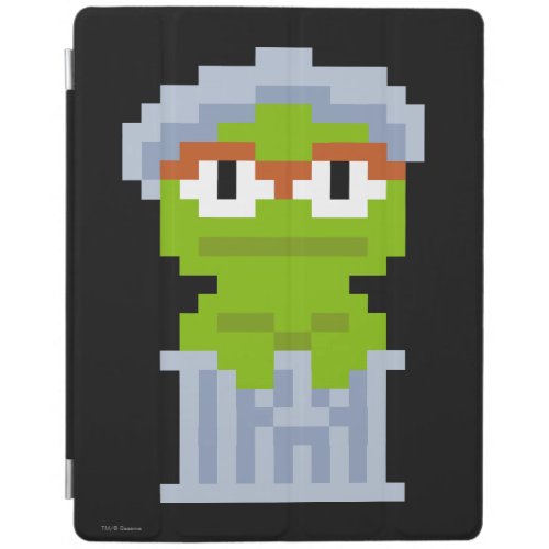 Oscar the Grouch Pixel Art iPad Smart Cover