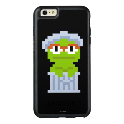 Oscar the Grouch Pixel Art OtterBox iPhone 66s Plus Case