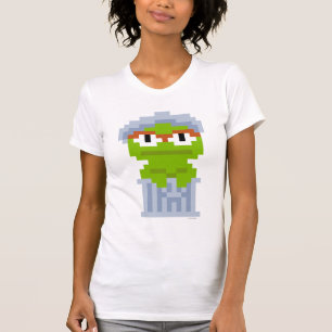 Oscar the Grouch Pixel Art T-Shirt