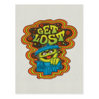 Oscar the Grouch | Psychedelic Postcard