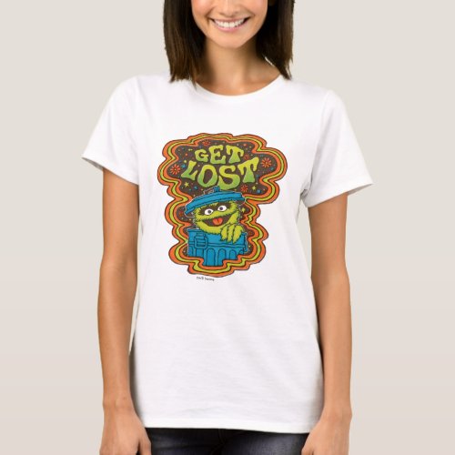 Oscar the Grouch  Psychedelic T_Shirt