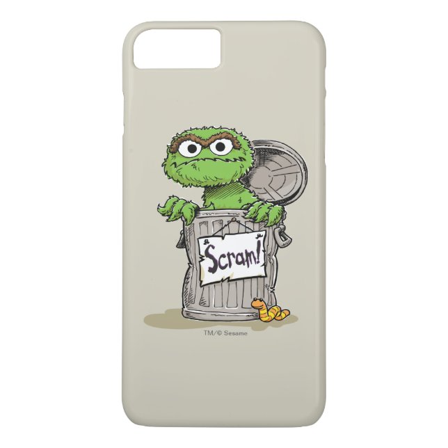 Oscar the Grouch Scram Case-Mate iPhone Case (Back)