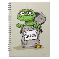 Oscar the Grouch Scram Notebook