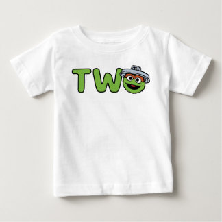 Oscar the Grouch Second Birthday Baby T-Shirt