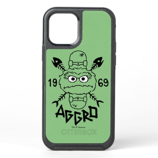 Oscar the Grouch Skate Logo - Aggro 1969 OtterBox Symmetry iPhone 12 Case