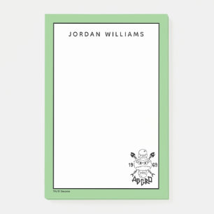 Oscar the Grouch Skate Logo - Aggro 1969 Post-it Notes