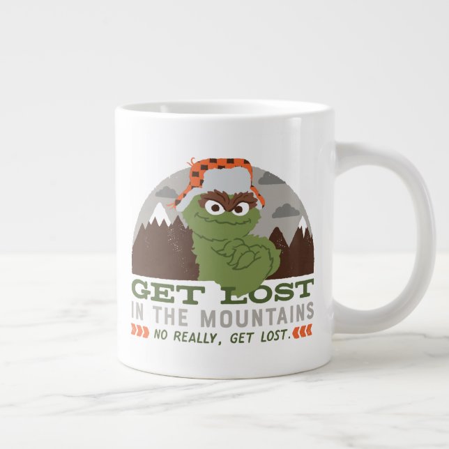 Oscar The Grouch | The Great Outdoors Giant Coffee Mug (Right)