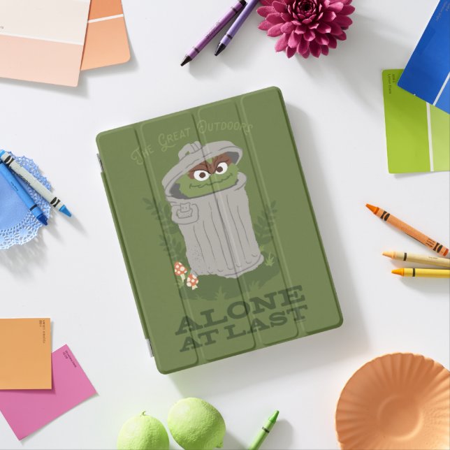 Oscar The Grouch | The Great Outdoors iPad Smart Cover (In Situ)