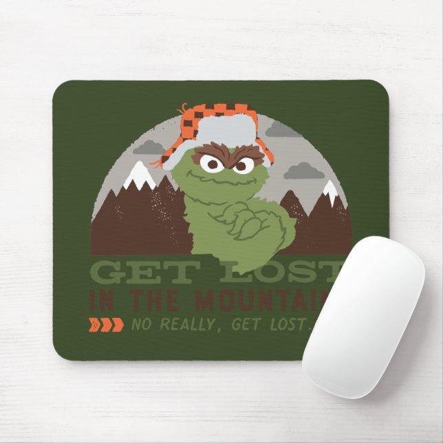 Oscar The Grouch | The Great Outdoors Mouse Pad (With Mouse)