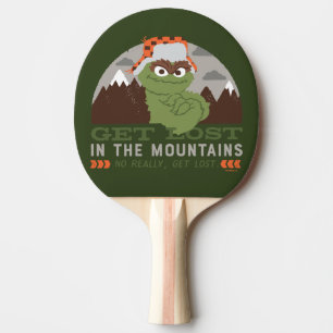 Oscar The Grouch The Great Outdoors Ping Pong Paddle