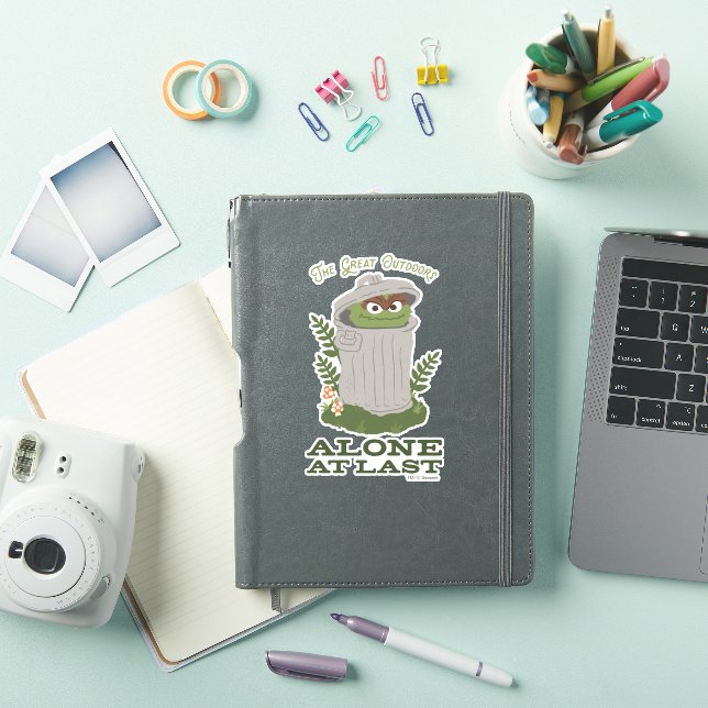 Oscar The Grouch | The Great Outdoors Sticker (iPad Cover)