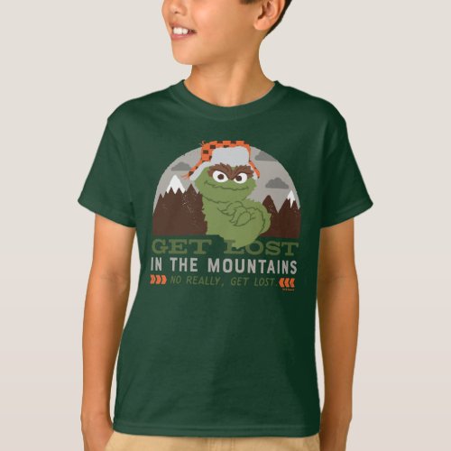 Oscar The Grouch  The Great Outdoors T_Shirt