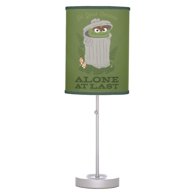 Oscar The Grouch | The Great Outdoors Table Lamp (Front)