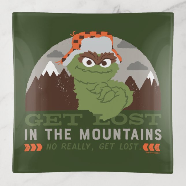 Oscar The Grouch | The Great Outdoors Trinket Tray (Front)
