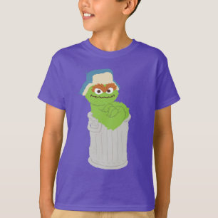 Oscar the Grouch Trash Can Lean T-Shirt