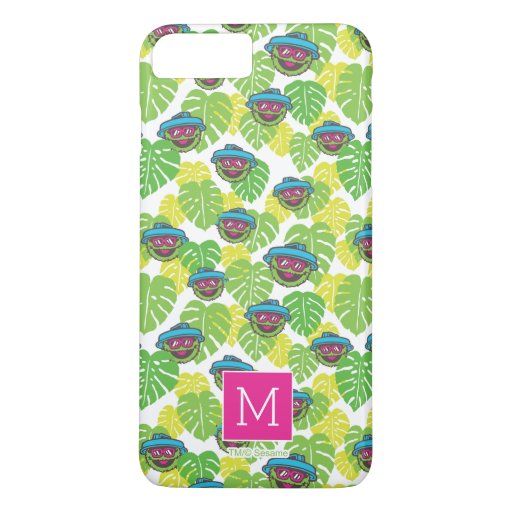 Oscar the Grouch | Tropical Pattern iPhone 8 Plus/7 Plus Case