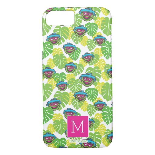 Oscar the Grouch | Tropical Pattern iPhone 8/7 Case