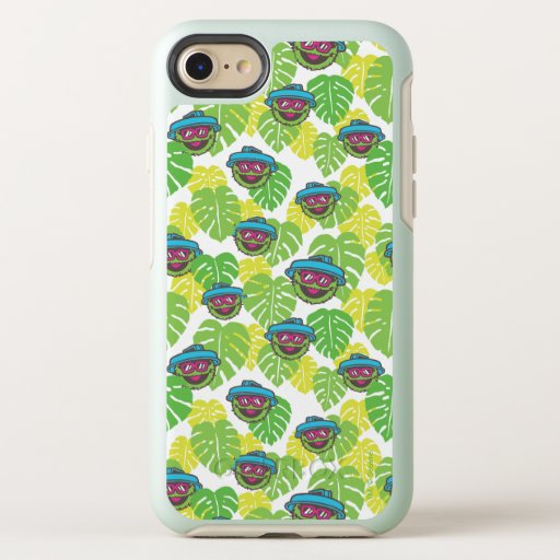Oscar the Grouch | Tropical Pattern OtterBox Symmetry iPhone SE/8/7 Case