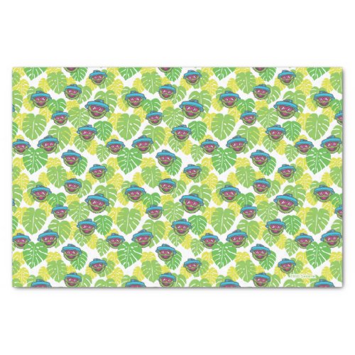 Oscar the Grouch  Tropical Pattern Tissue Paper