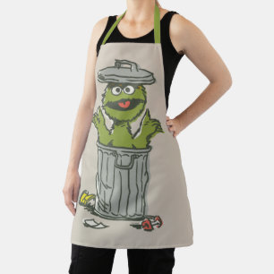 Oscar the Grouch Vintage 1 Apron
