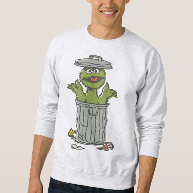 Oscar the Grouch Vintage Sweatshirt (Front)