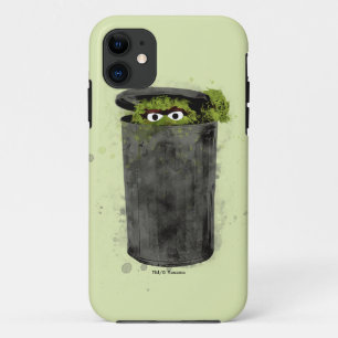 Oscar the Grouch   Watercolor Trend iPhone 11 Case