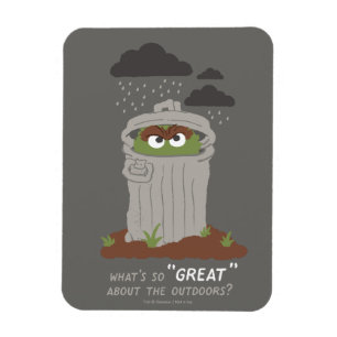 Oscar The Grouch What's So Great About The Outdo Magnet