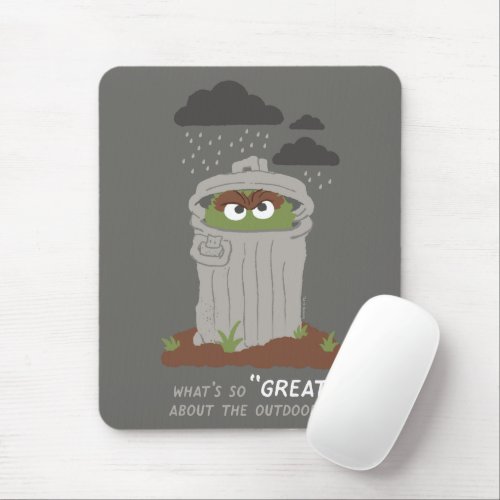 Oscar The Grouch  Whats So Great About The Outdo Mouse Pad