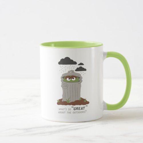 Oscar The Grouch  Whats So Great About The Outdo Mug