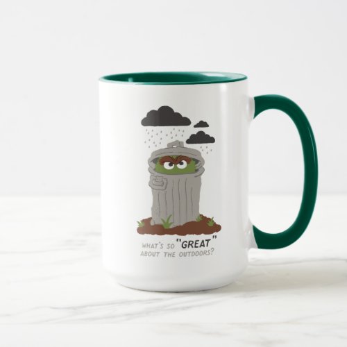 Oscar The Grouch  Whats So Great About The Outdo Mug