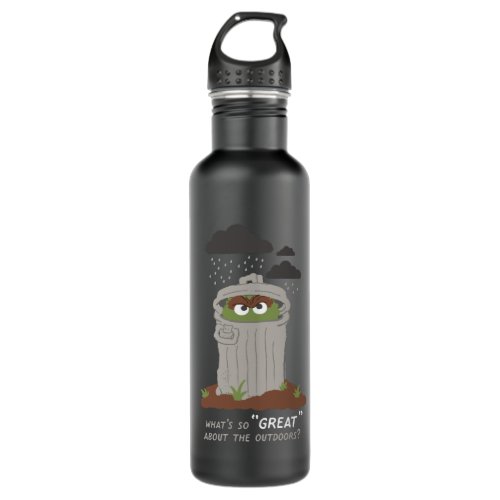 Oscar The Grouch  Whats So Great About The Outdo Stainless Steel Water Bottle