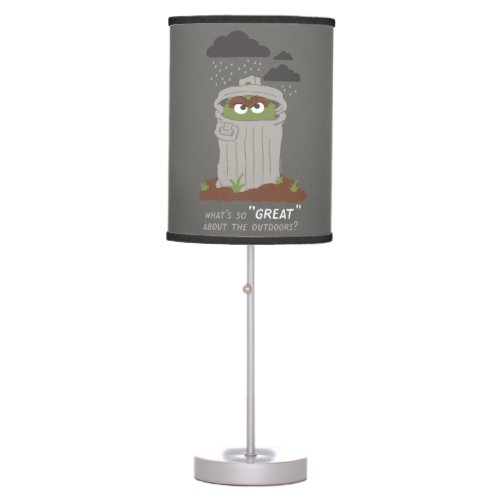 Oscar The Grouch  Whats So Great About The Outdo Table Lamp
