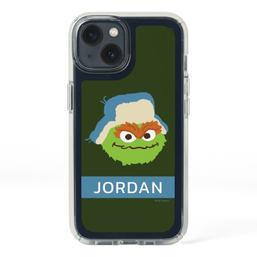 Oscar the Grouch Woodland Face | Add Your Name Speck iPhone 13 Case