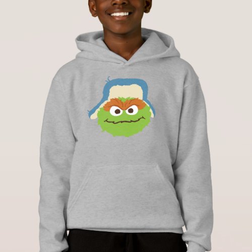 Oscar the Grouch Woodland Face Hoodie