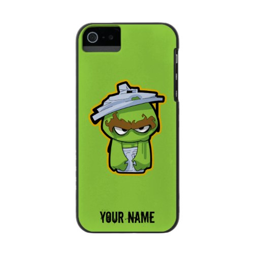 Oscar the Grouch Zombie  Add Your Name iPhone SE55s Wallet Case