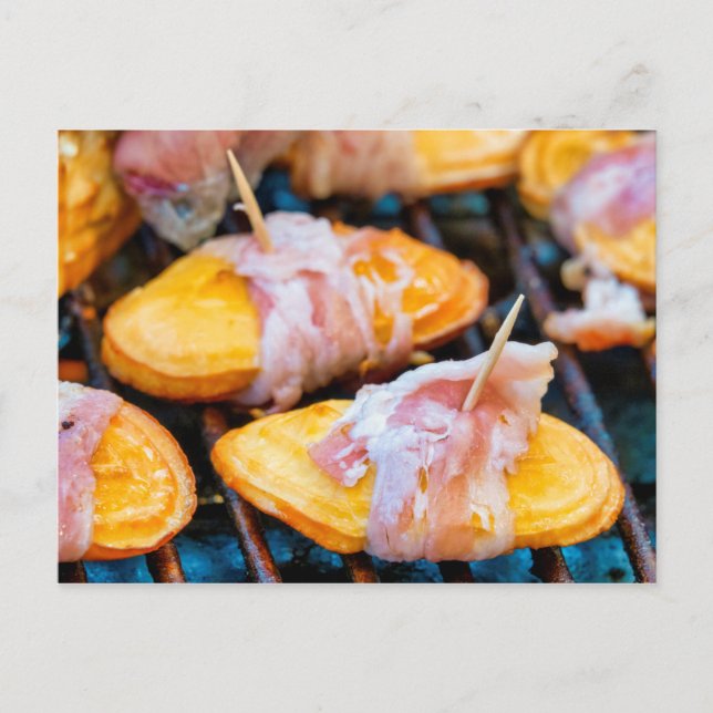 Oscypek with bacon postcard (Front)