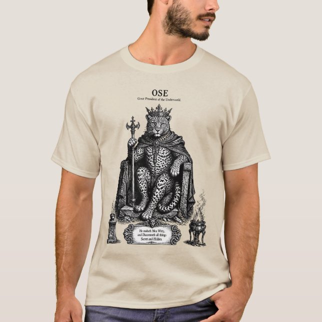 Ose of the Midnight Throne T-Shirt (Front)