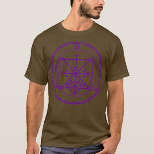 Ose Sigil Ars Goetia Purple T_Shirt